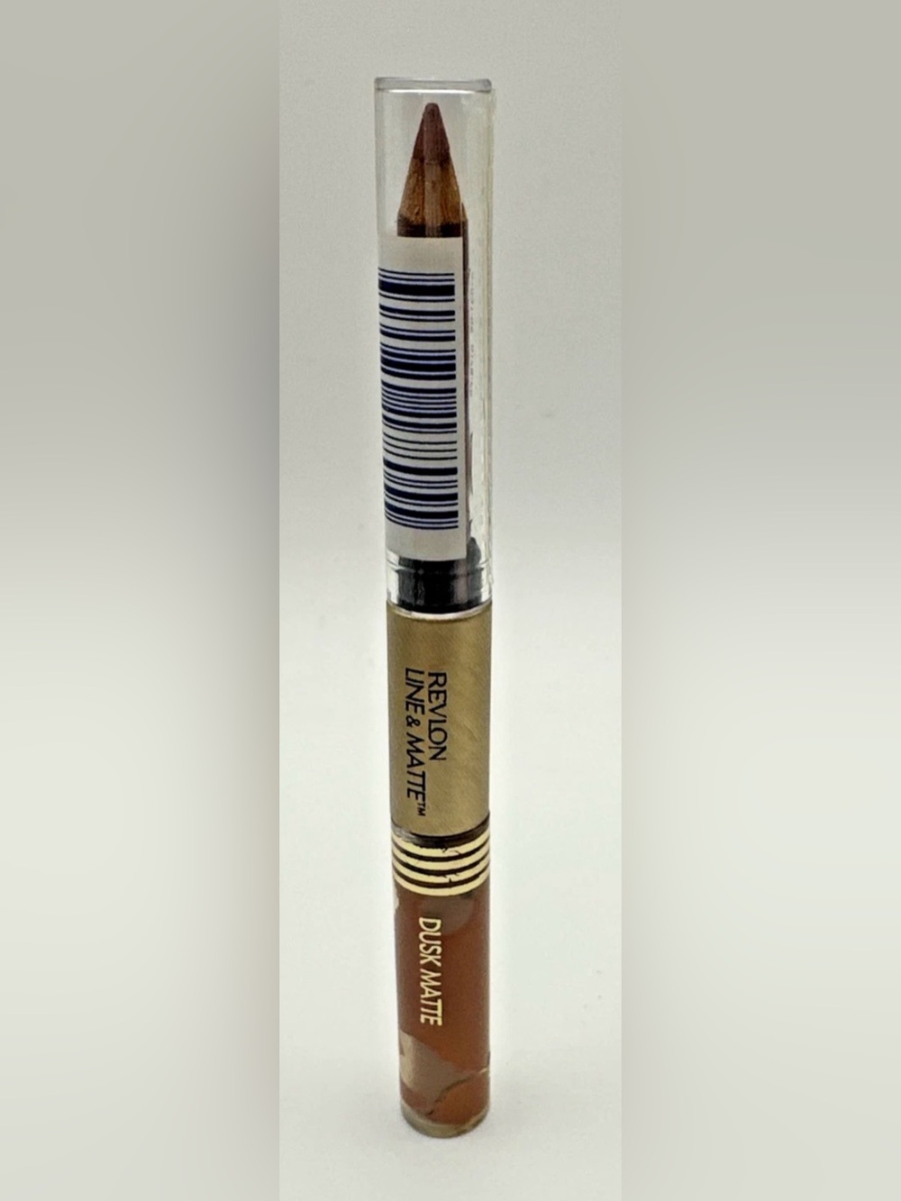 Revlon Line & Matte Lip Pencil and Lip Gloss Full Size Dusk Matte New Sealed